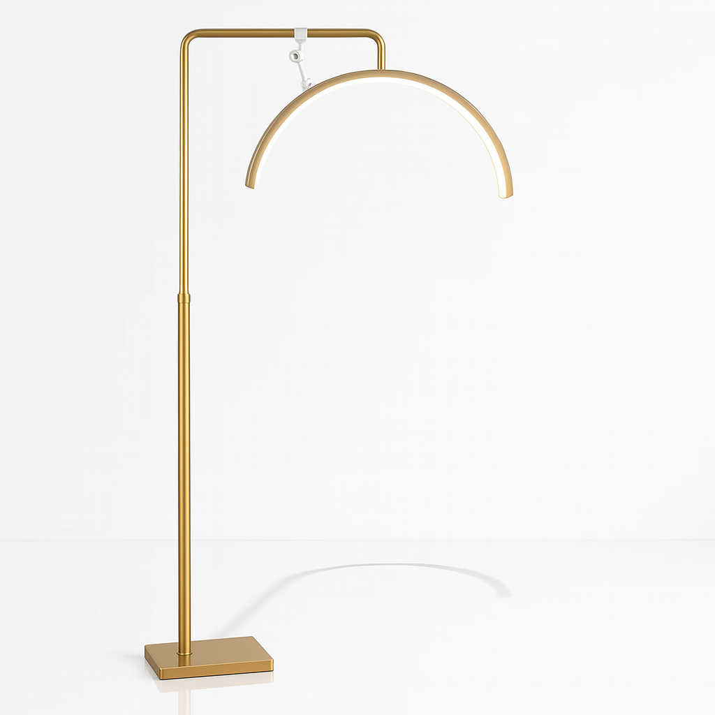 Half Moon Ring Light Lamp