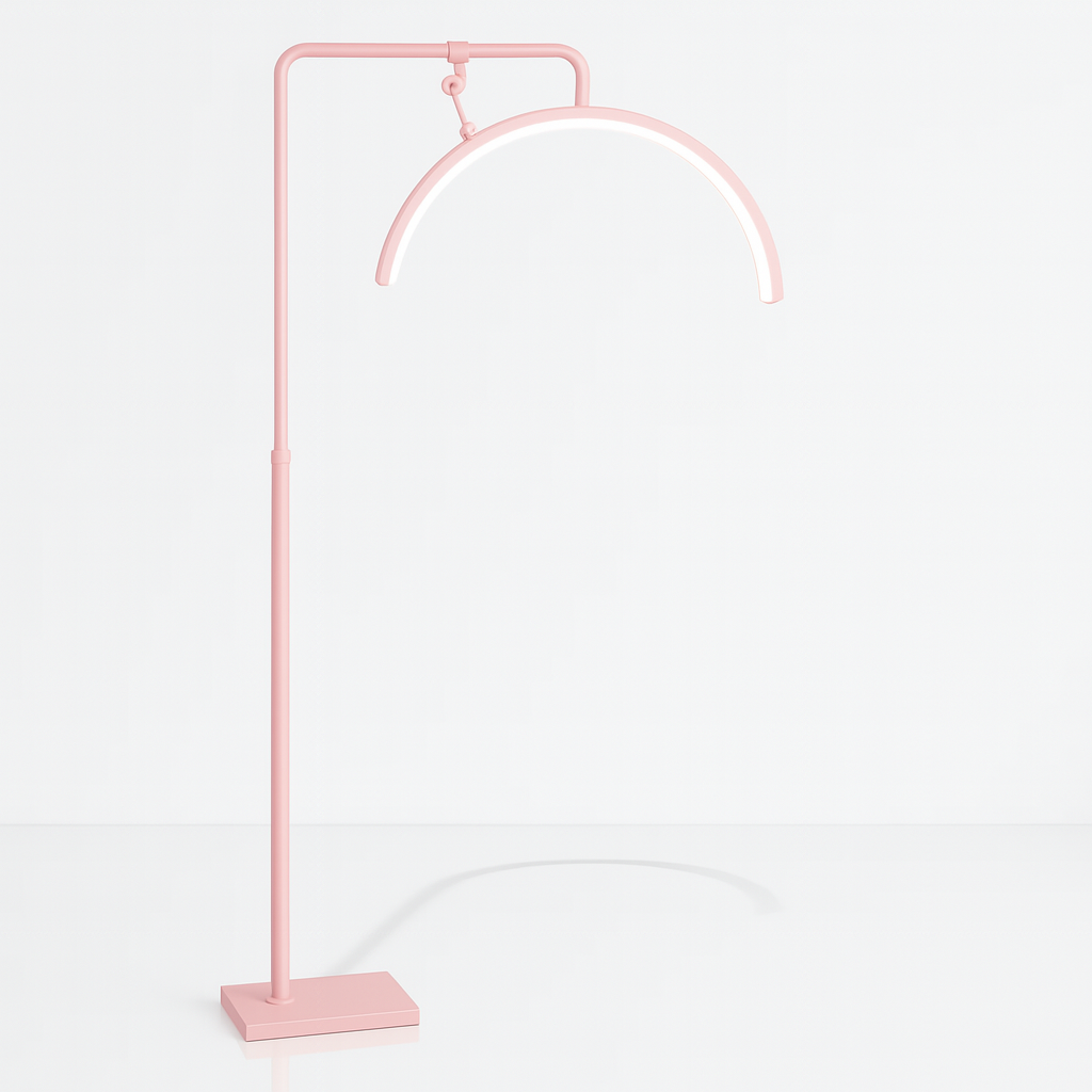 Half Moon Ring Light Lamp