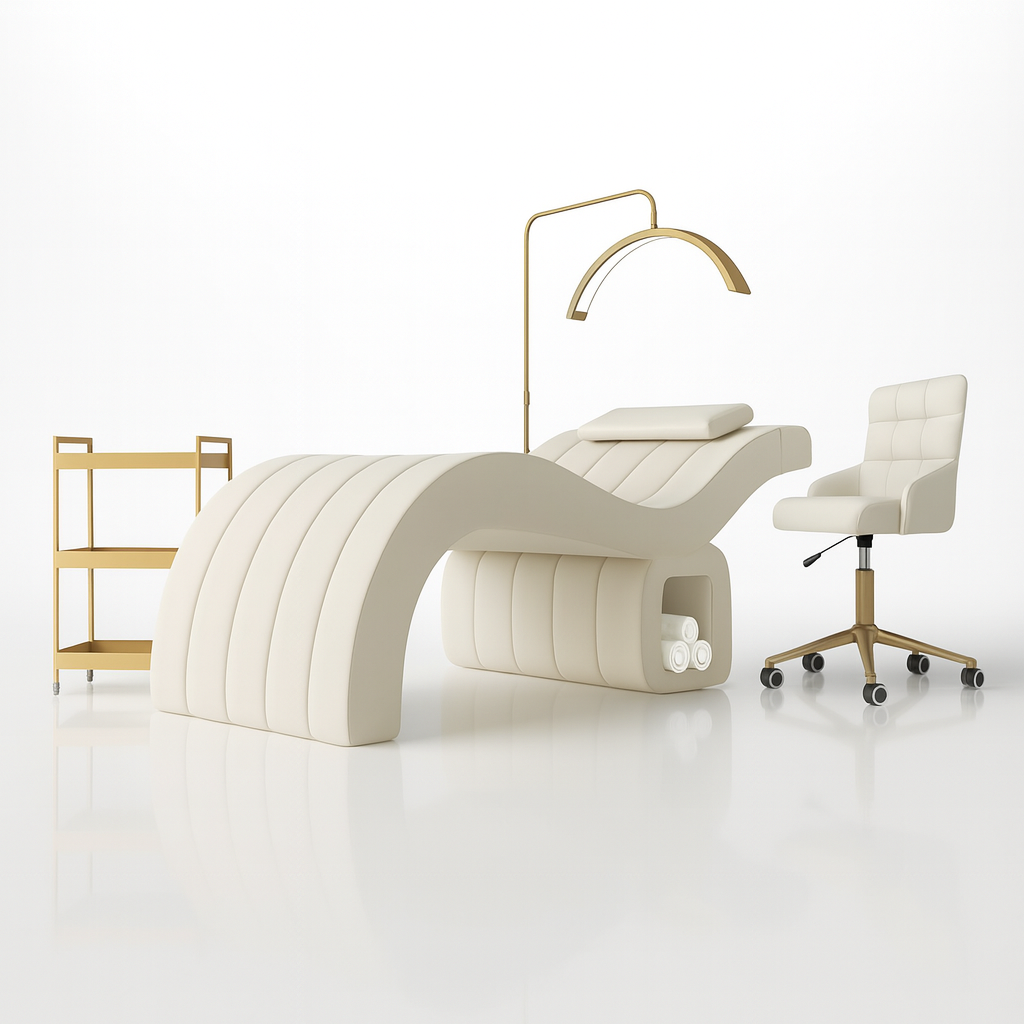 Luxura Curve Salon Bed Set