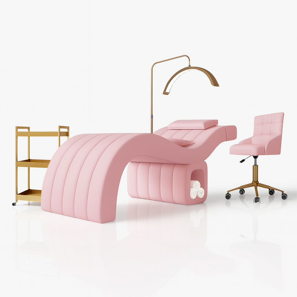 Luxura Curve Salon Bed Set