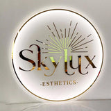 Acrylic Circle Backlit Sign