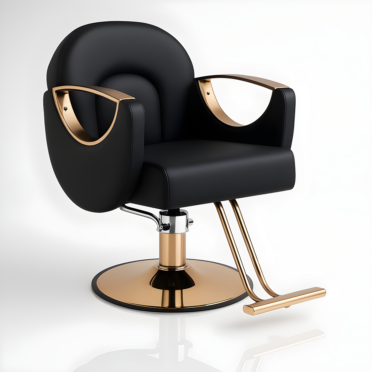 Luxe Hydraulic Salon Chair