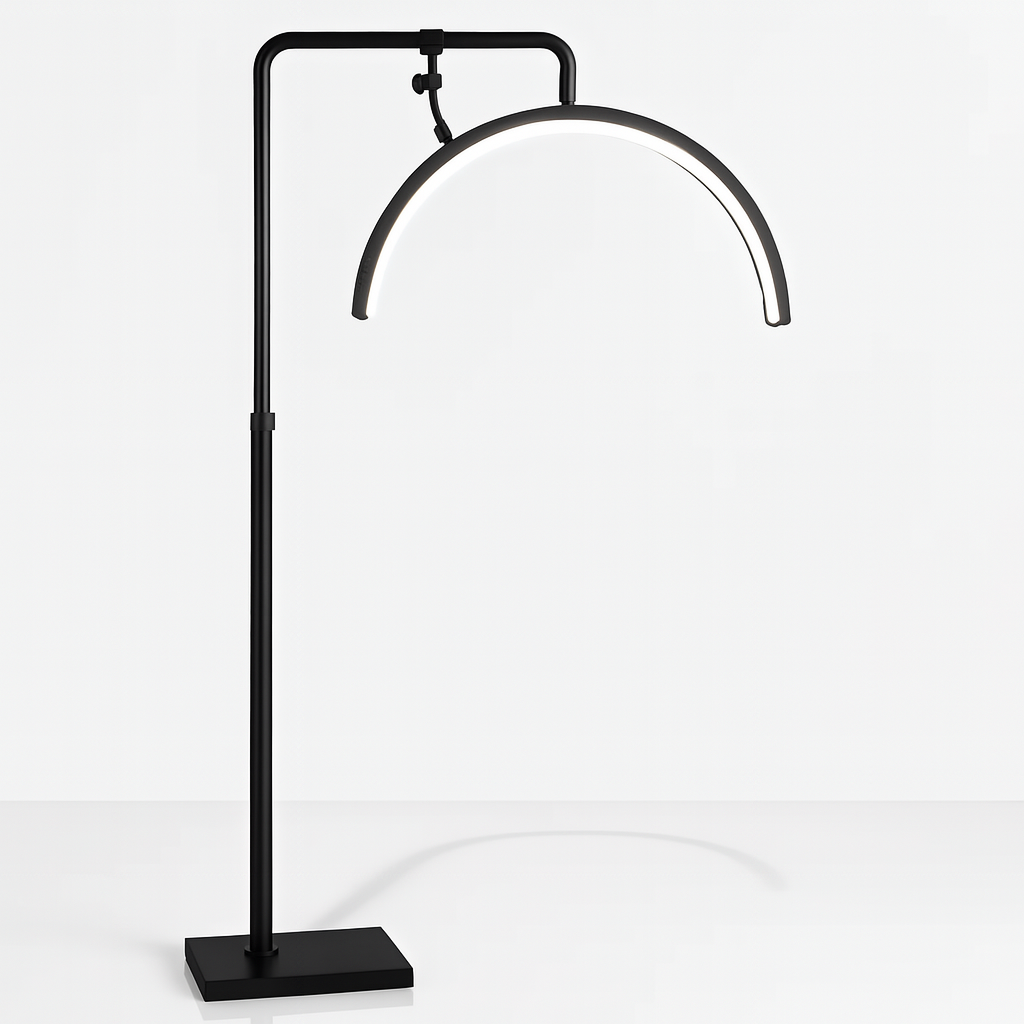 Half Moon Ring Light Lamp